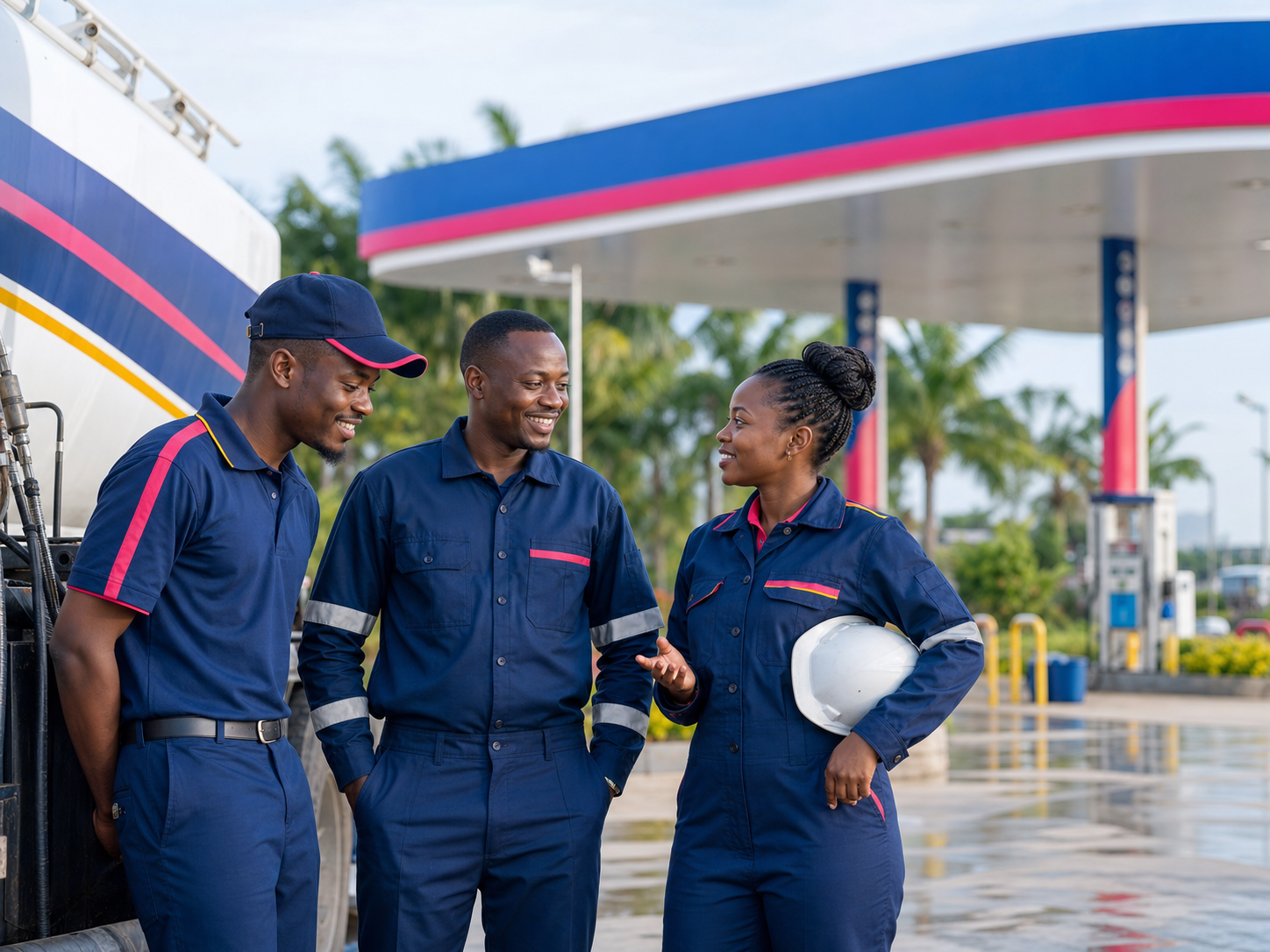 Rupeez Oil station in Tanzania